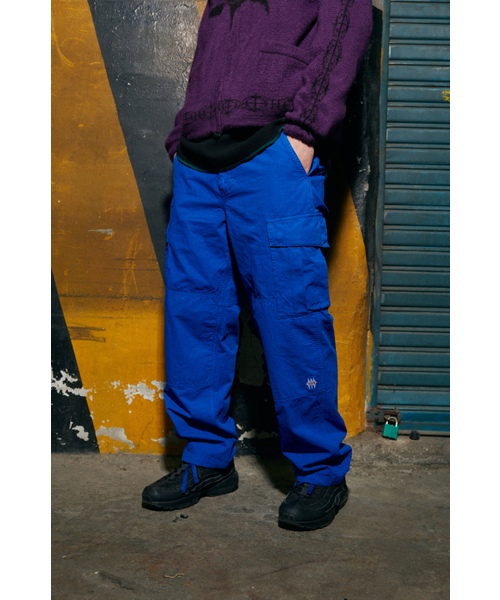AFTERMATH(アフターマス)の「WASHED CARGO PANTS (BLUE)(その他パンツ・レディース・ブルー・MEDIUM/LARGE/X-LARGE)」の5枚目の写真
