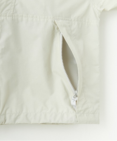 DANTON（ダントン）の「[DANTON/ダントン] ショート丈 フード付きナイロンジャケット（ブルゾン・レディース・ピンク/グレイッシュベージュ/ブラック・L/M/XL）」の11枚目の写真