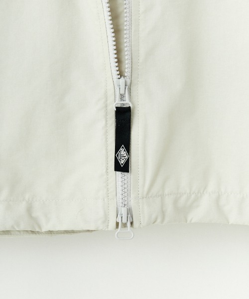 DANTON（ダントン）の「[DANTON/ダントン] ショート丈 フード付きナイロンジャケット（ブルゾン・レディース・ピンク/グレイッシュベージュ/ブラック・L/M/XL）」の12枚目の写真