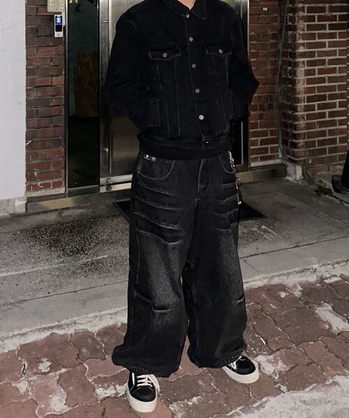 OPUS 0012(オーパス0012)の「Op. 09 CLAWED MELTED DENIM PANTS BLACK(デニムパンツ・レディース・その他・SMALL/MEDIUM/LARGE)」の12枚目の写真