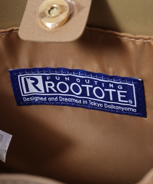 ROOTOTE(ルートート)の「ROOTOTE 2WAYミニトート(トートバッグ・レディース・ピンク/ダークベージュ/グレー/ブラック・FREE)」の22枚目の写真