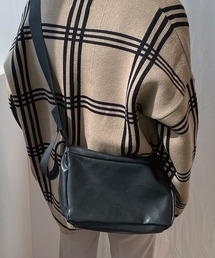 WESTBOY | レザーライク スクエアー ショルダーバッグ WO25W12BG05(ショルダーバッグ)