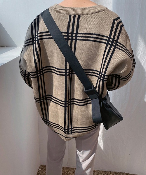 WESTBOY（ウエストボーイ）の「レザーライク スクエアー ショルダーバッグ WO25W12BG05（ショルダーバッグ・メンズ・ブラック・FREE）」の14枚目の写真