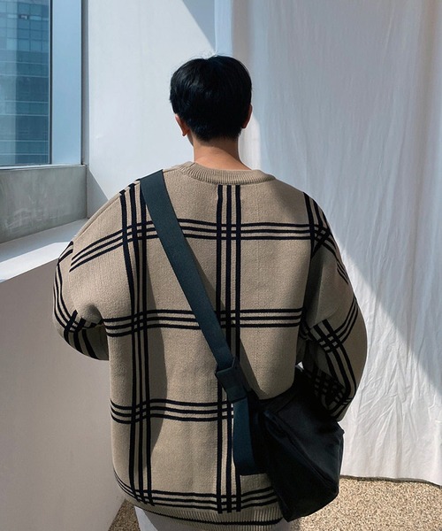 WESTBOY（ウエストボーイ）の「レザーライク スクエアー ショルダーバッグ WO25W12BG05（ショルダーバッグ・メンズ・ブラック・FREE）」の7枚目の写真