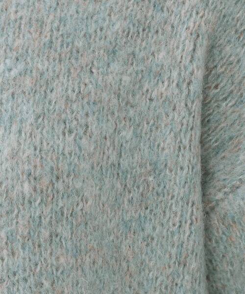 OPAQUE.CLIP（オペークドットクリップ）の「カラーMIXリラクシーミドルゲージニット【洗濯機OK】（ニット/セーター・レディース・ピンク系その他/アイボリー系3/サックスブルー系3・00）」の15枚目の写真