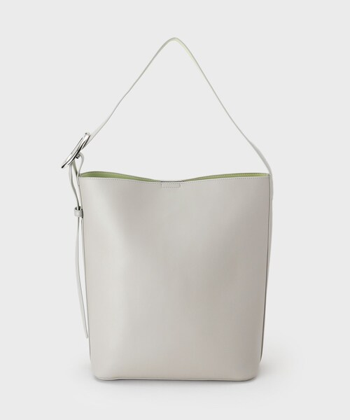 INDIVI(インディヴィ)の「【A4収納可能/合皮】配色デザインワンショルダーバッグ(ショルダーバッグ・レディース・ライトグレー系4/チャコール/ブラック系4・00)」の13枚目の写真