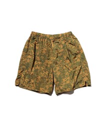 MIL Athletic Shorts Camo Print Garment Dye