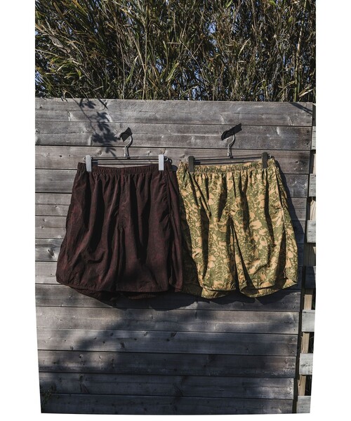 BEAMS PLUS(ビームスプラス)の「MIL Athletic Shorts Camo Print Garment Dye(その他パンツ・メンズ・ブラウン/イエロー・X-LARGE/SMALL/MEDIUM/LARGE)」の8枚目の写真