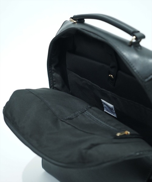 Legato Largo(レガートラルゴ)の「"02"≪Legato Largo≫Bright/ブライト 6ポケット/11L リュック(バックパック/リュック・レディース・ライトグレー/モカ/ブラック/アイボリー・ONE SIZE)」の22枚目の写真