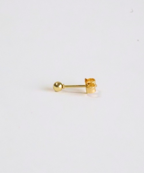 Rennet(レネット)の「【金属アレルギー対応 】 ステンレス シンプルボールピアス(ピアス(両耳用)・レディース・ピンクゴールド/シルバー/ゴールド/ブラック・XX-SMALL/X-SMALL/MEDIUM/SMALL)」の8枚目の写真