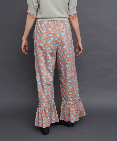 I am I in fact...（アイアムアイインファクト）の「Liberty frill パンツ（その他パンツ・レディース・グリーン/オレンジ・FREE）」の10枚目の写真