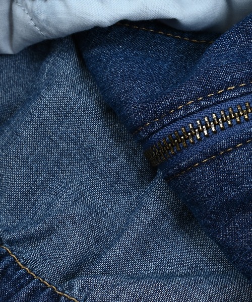 Ocean&Ground（オーシャン&グラウンド）の「ノーカラーフリルデニムJKT（デニムジャケット・キッズ・ライトブルー/ダークブルー・110/100/140/130/120）」の16枚目の写真