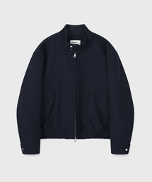 KIIMUIR（キミュア）の「ウール ヘリングトンジャケット_ネイビー（MA-1）」