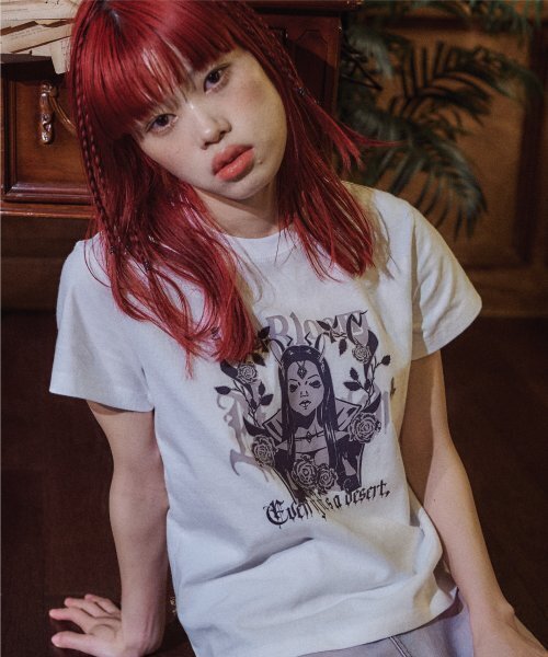 IFYOUWANT(イフユーウォント)の「Close Witch TEE white(Tシャツ/カットソー・レディース・その他・ONE SIZE)」の1枚目の写真