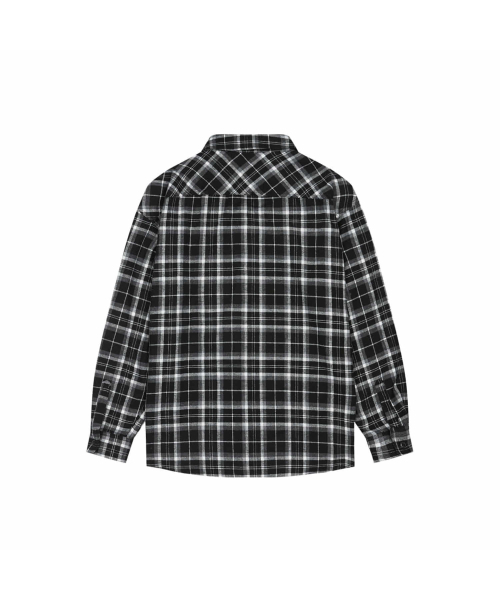 FREEDOM（フリーダム）の「フランネルシャツ（ブラック）（シャツ/ブラウス・メンズ・その他・XXX-LARGE/L/2XL/XXXX-LARGE/XL）」の3枚目の写真
