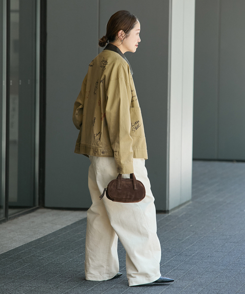 JOURNAL STANDARD(ジャーナルスタンダード)の「《追加2》Corduroy Barrel イージーパンツ(その他パンツ・レディース・アイボリー/ブラウン・36/38)」の13枚目の写真