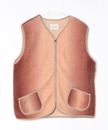 styles（スタイルス）の「WALK IN PARIS Brown shepherd vest 24FW SHAPED VEST（ベスト）」