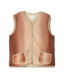 WALK IN PARIS Brown shepherd vest 24FW SHAPED VEST
