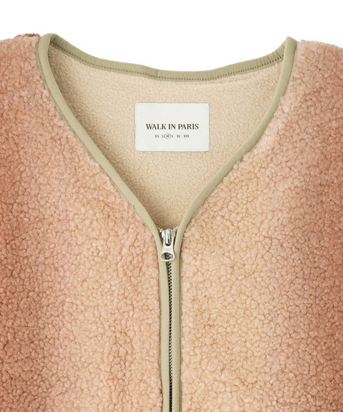 styles(スタイルス)の「WALK IN PARIS Brown shepherd vest 24FW SHAPED VEST(ベスト・メンズ・ブラウン・M/L)」の3枚目の写真