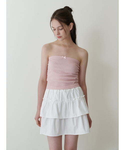 KINDABABY(カインダベイビー)の「french cancan skirt - white(スカート・レディース・ホワイト・FREE)」の1枚目の写真