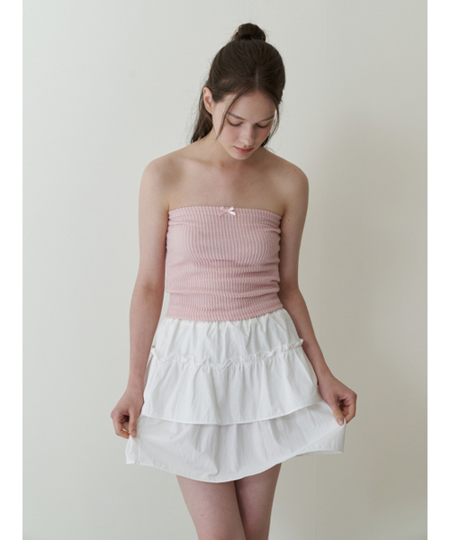 KINDABABY(カインダベイビー)の「french cancan skirt - white(スカート・レディース・ホワイト・FREE)」の3枚目の写真