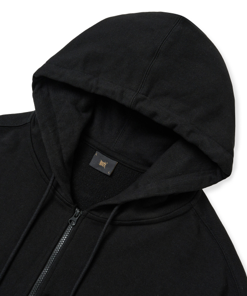 BROWNBREATH（ブラウンブレス）の「[25FALL] TAG HOOD ZIP UP - BLACK（パーカー・メンズ・その他・2XL/XL/S/M/L）」の9枚目の写真
