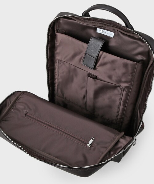 tk.TAKEO KIKUCHI（ティーケータケオキクチ）の「フレキシブルバックパック（バックパック/リュック・メンズ・ブラウン系その他/ブラック/ネイビー・00）」の11枚目の写真