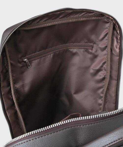 tk.TAKEO KIKUCHI（ティーケータケオキクチ）の「フレキシブルバックパック（バックパック/リュック・メンズ・ブラウン系その他/ブラック/ネイビー・00）」の14枚目の写真