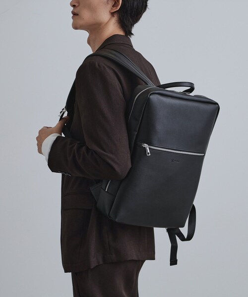 tk.TAKEO KIKUCHI（ティーケータケオキクチ）の「フレキシブルバックパック（バックパック/リュック・メンズ・ブラウン系その他/ブラック/ネイビー・00）」の17枚目の写真