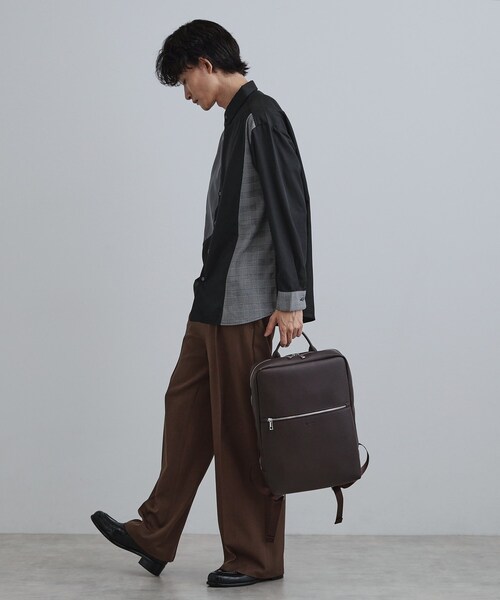 tk.TAKEO KIKUCHI（ティーケータケオキクチ）の「フレキシブルバックパック（バックパック/リュック・メンズ・ブラウン系その他/ブラック/ネイビー・00）」の20枚目の写真