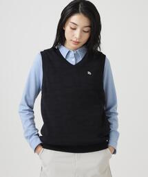 パーリーゲイツ コットンビームアモッサ ニットベスト（D.NAVY／4） PEARLY GATES｜パーリーゲイツのベスト通販 - ZOZOTOWN