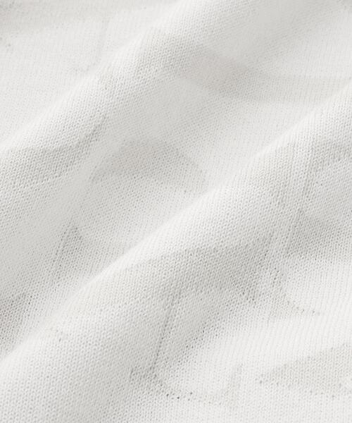 PEARLY GATES(パーリーゲイツ)の「【PEARLY GATES】ロゴ総柄Vネックニットベストプルオーバー(ベスト・レディース・ホワイト系その他/ダークインディゴブルー・SMALL/LARGE/MEDIUM)」の12枚目の写真