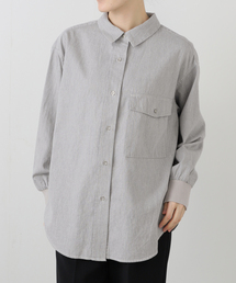 La TOTALITE | 【洗える】Munich/ミューニック スラブデニムシャツ(シャツ/ブラウス)