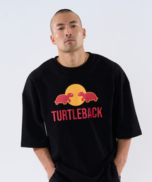 TURTLEBACK（タートルバック）の「レッドブギー オーバーサイズ 半袖 (ブラック)（Tシャツ/カットソー）」