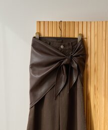 THE PAUSE（ザ ポーズ）の「【THE PAUSE】フェイクレザースカーフ（バンダナ/スカーフ）」