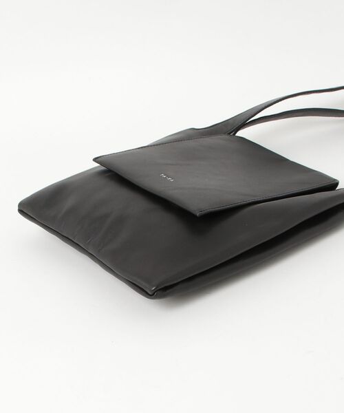 YArKA（ヤーカ）の「【YArKA/ヤーカ】real leather braided strap flap marche bag [wam11] / コブラ編フラップマルシェバッグ（ハンドバッグ・レディース・ブラック・FREE）」の14枚目の写真