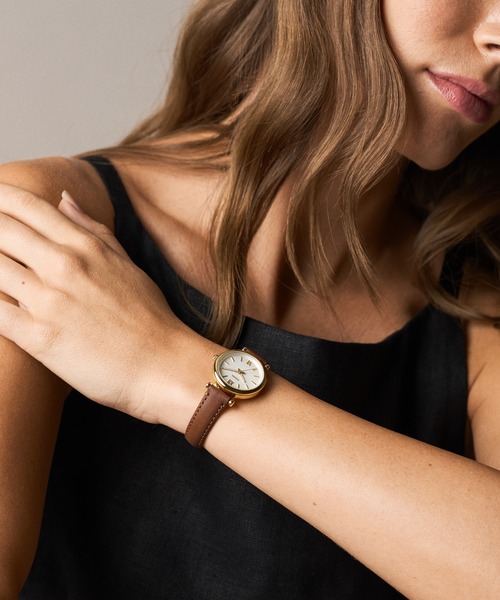 FOSSIL(フォッシル)の「フォッシル 腕時計 レディース アナログ レザー ES5464(アナログ腕時計・レディース・ブラウン・FREE)」の2枚目の写真