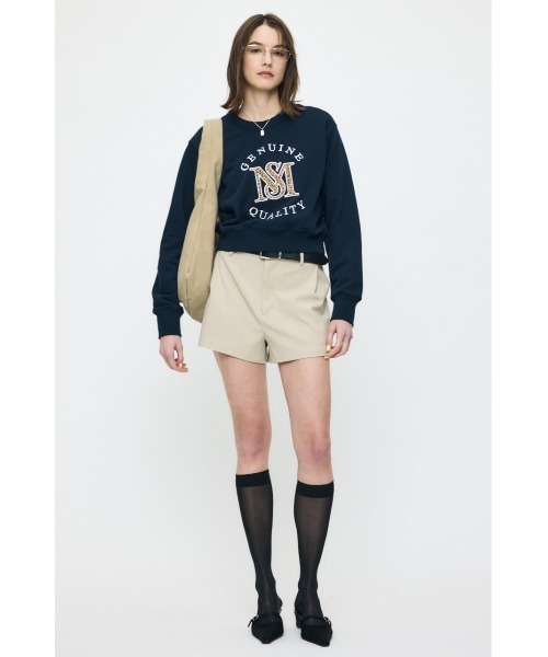 MOUSSY(マウジー)の「【26年SS新作】MOUSSY MONOGRAM LOGO スウェット(スウェット・レディース・ネイビー/レッド/アイボリー/杢グレー・FREE)」の13枚目の写真