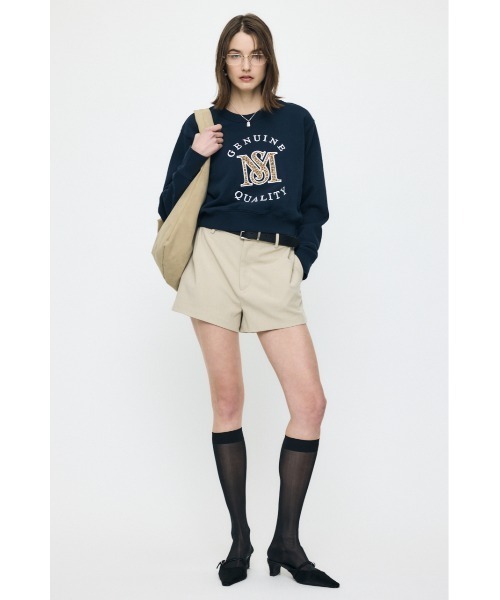 MOUSSY(マウジー)の「【26年SS新作】MOUSSY MONOGRAM LOGO スウェット(スウェット・レディース・ネイビー/レッド/アイボリー/杢グレー・FREE)」の14枚目の写真