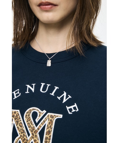 MOUSSY(マウジー)の「【26年SS新作】MOUSSY MONOGRAM LOGO スウェット(スウェット・レディース・ネイビー/レッド/アイボリー/杢グレー・FREE)」の19枚目の写真