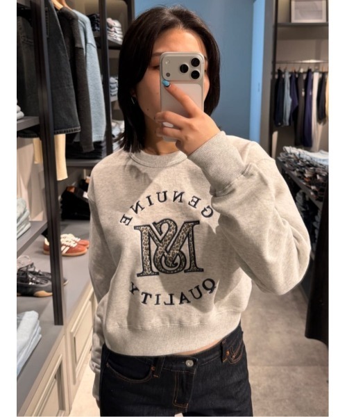 セール】【26年SS新作】MOUSSY MONOGRAM LOGO スウェット（スウェット