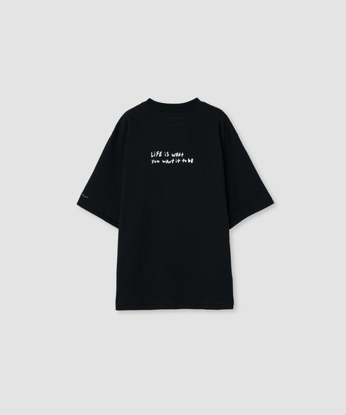 JOHN MASON SMITH（ジョンメイソンスミス）の「JOHN MASON SMITH JAI TANJU BE INSANE S/S T-SHIRT (26SCT-#253S)（Tシャツ/カットソー・メンズ・ブラック・LARGE/X-LARGE）」の4枚目の写真