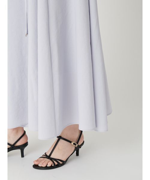 FRAY I.D（フレイアイディー）の「カシュクールベルトタックワンピース（ワンピース・レディース・グレー/ライトブルー/ベージュ・0/1）」の8枚目の写真