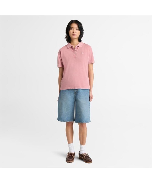 Timberland（ティンバーランド）の「デニム ショーツ レディース（デニムパンツ・レディース・ブルー系その他・25inch/27inch/29inch）」の3枚目の写真