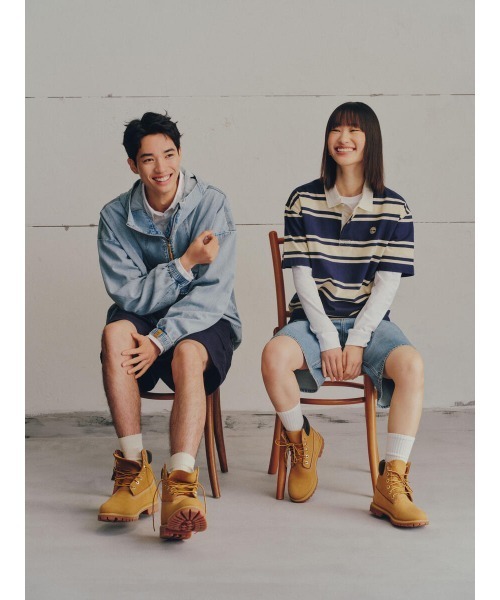 Timberland(ティンバーランド)の「デニム ショーツ レディース(デニムパンツ・レディース・ブルー系その他・25inch/27inch/29inch)」の6枚目の写真