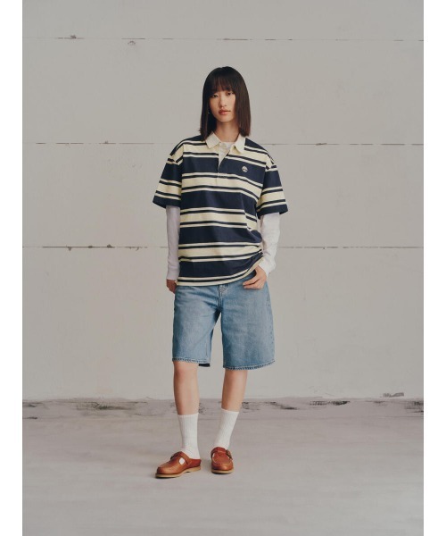 Timberland(ティンバーランド)の「デニム ショーツ レディース(デニムパンツ・レディース・ブルー系その他・25inch/27inch/29inch)」の9枚目の写真