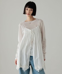 LOWRYS FARM | ２ＷＡＹバテンレースミニワンピース 645423(ワンピース)