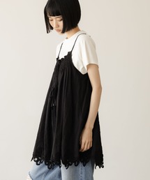 LOWRYS FARM | ２ＷＡＹバテンレースミニワンピース 645423(ワンピース)