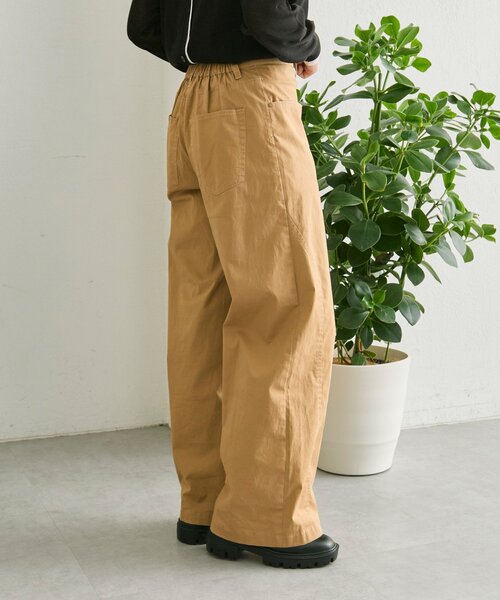 ear PAPILLONNER(イアパピヨネ)の「切替パンツ【SUM1 STYLE】(その他パンツ・レディース・キャメル・FREE)」の17枚目の写真