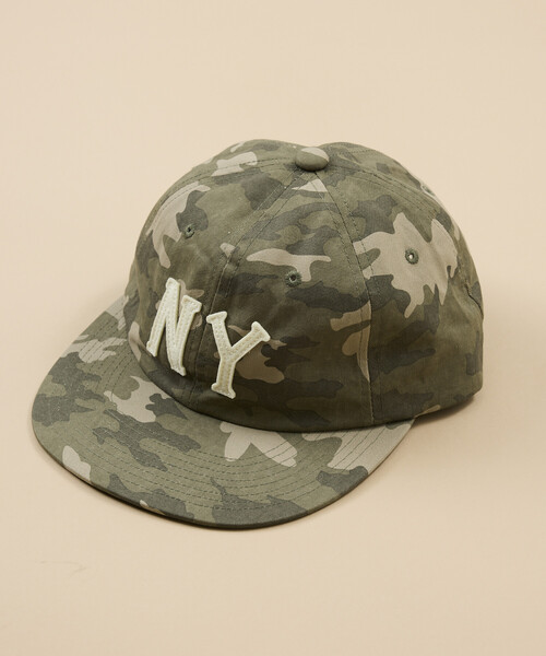 Cooperstown Ball Cap(クーパーズタウンボールキャップ)の「C.B.C by COOPERSTOWN BALL CAP × FREAK'S STORE/クーパーズタウン ボールキャップ × フリークスストア 別注 フェルト ロゴ ツイルキャップ(キャップ・メンズ・ベージュ/ネイビー/ブラック/その他/ダークネイビー/カモフラージュ/キャメル・ONE SIZE)」の7枚目の写真